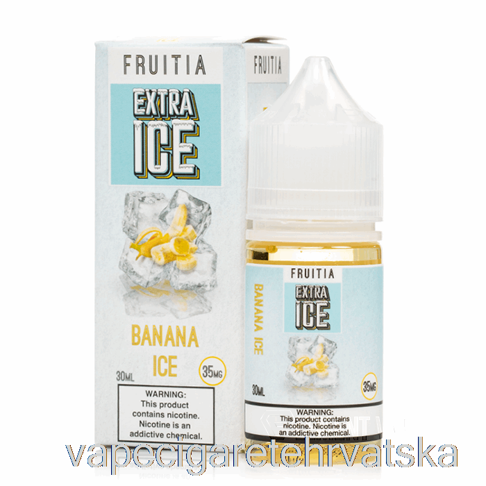 Vape Cigarete Banana Ice - Extra Ice - Fruitia Soli - 30ml 35mg